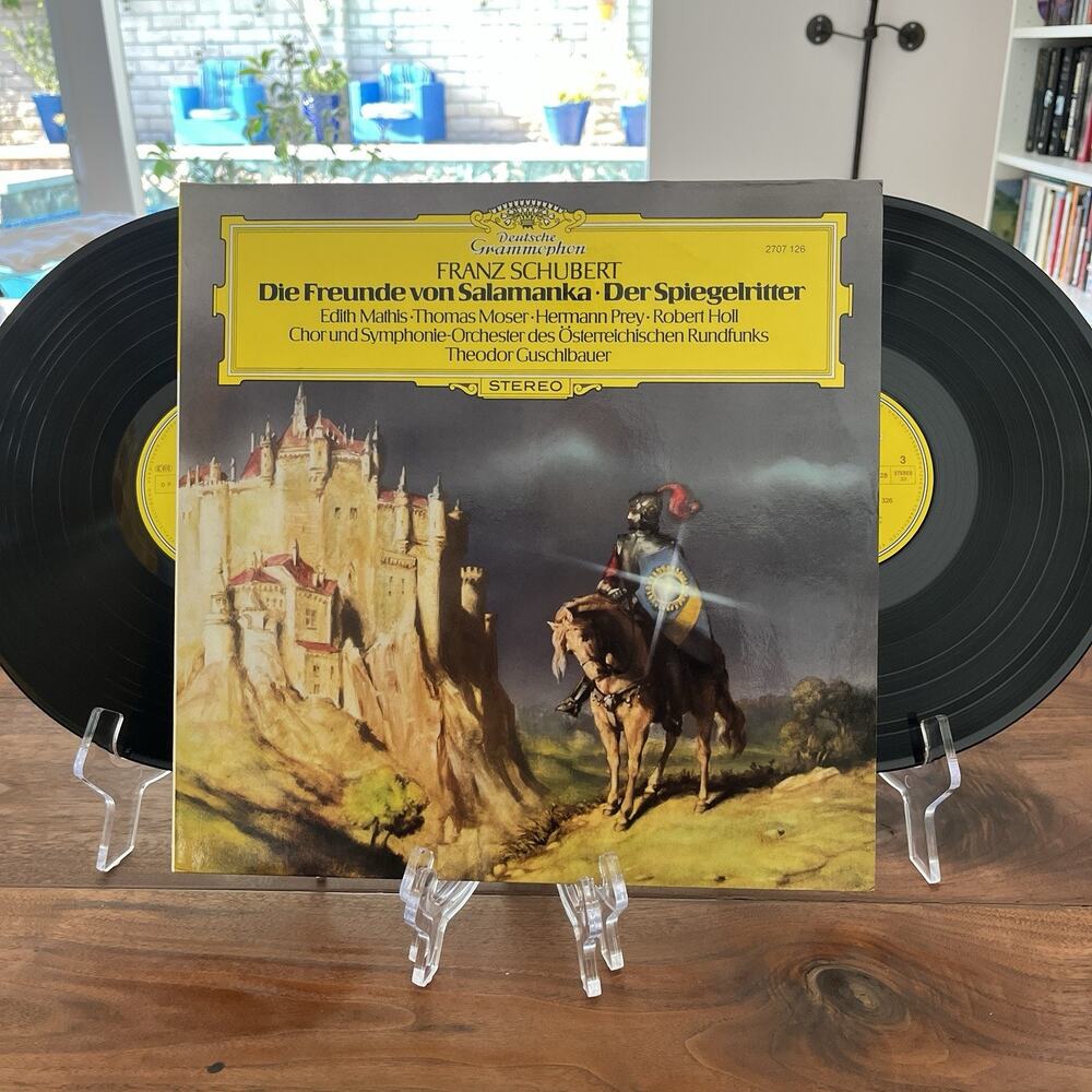 Franz Schubert Die Freunde von Salamanka Der Spiegelritter 2xLP 1981 DG 2531 327